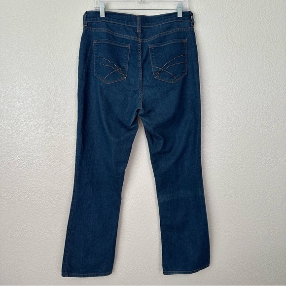 NYDJ Liftuck Blue Denim Modern Bootcut Jeans, Size 12 - Picture 5 of 12